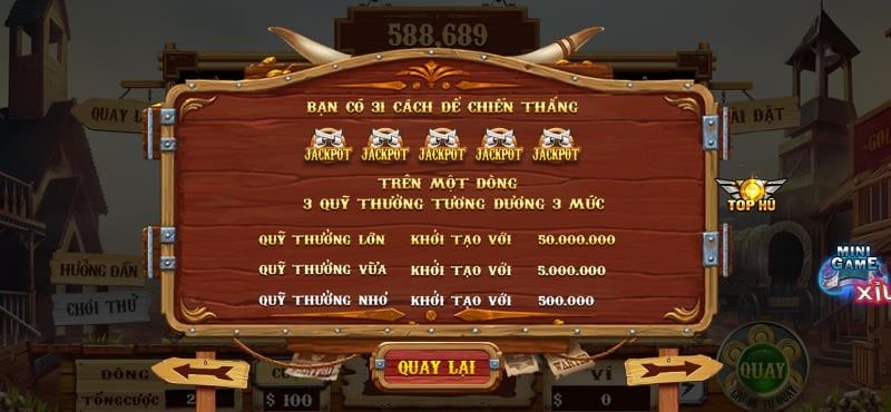 Chia sẻ bí kíp cược tại slot Miền viễn tây Hitclub