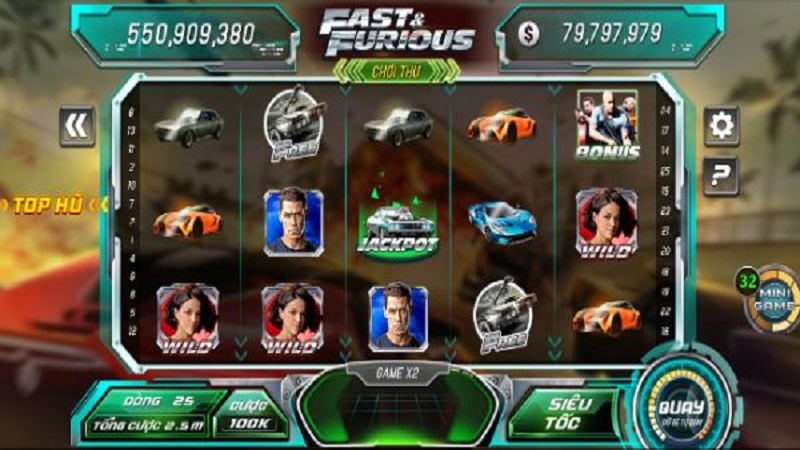 Vì sao cược thủ nên trải nghiệm Fast & Furious tại Sin88?