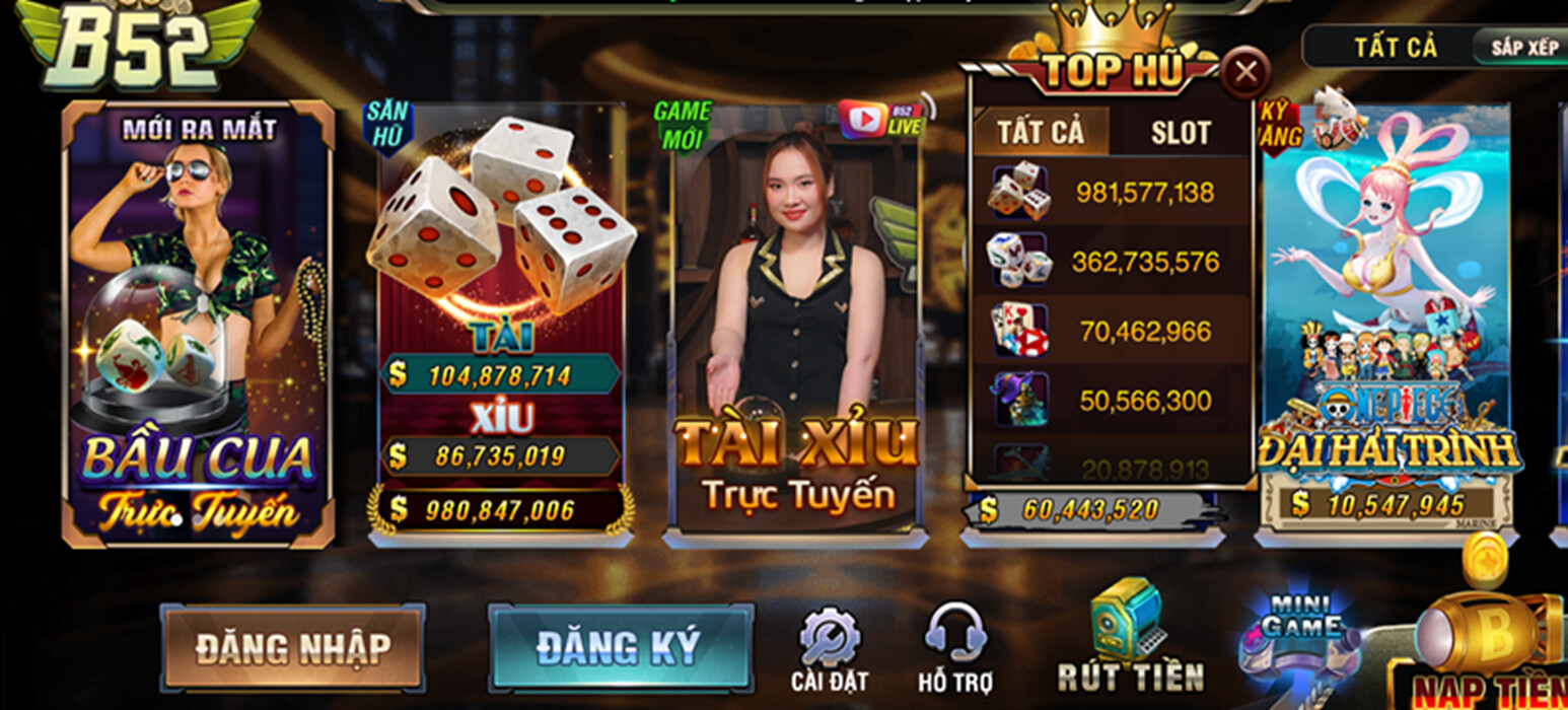 Cách đăng ký tài khoản chơi live casino tại B52