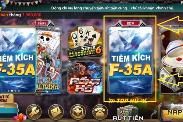 Kinh nghiệm chơi game Tiêm kích F35 cực hay tại B52