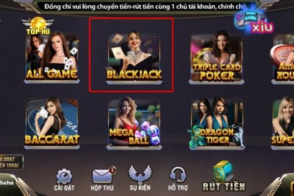 Top 3 tựa game Casino Baccarat, Roulette, Blackjack đẳng cấp