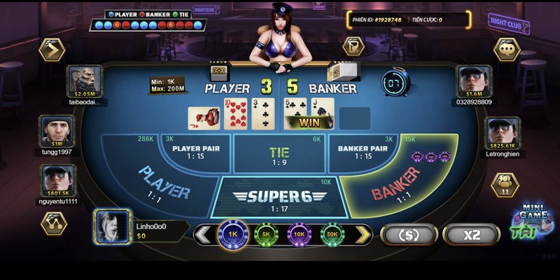 Quy tắc chơi Baccarat